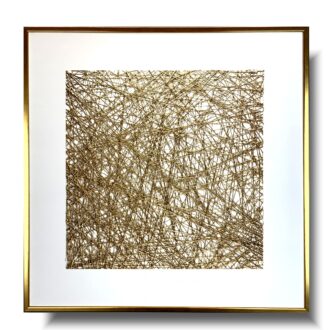 Mała biało złota abstrakcja, biała abstrakcja, obrazy 3D, biało złota abstrakcja, mały obrazek, malarstwo nowoczesne, obraz przestrzenny