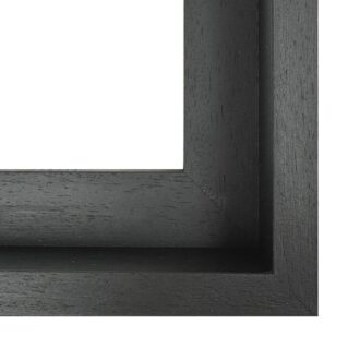 drewniana rama american box, czarny box, czarna rama pudełkowa, drewniana rama do obrazu