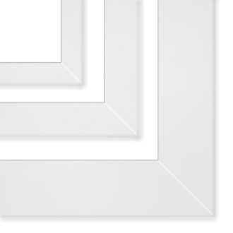 ramy do obrazów, rama biała połysk, biała rama do obrazu, rama na obraz, oprawianie obrazów, oprawa obrazów na wymiar