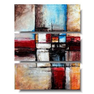 Elegancki obraz abstrakcja, Obraz tryptyk elegancki obraz abstrakcja