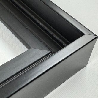 Rama do obrazu american box czarna, czarna rama pudełkowa, nowoczesna rama do obrazu, ramy pudełkowe,