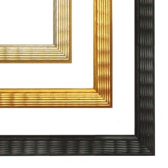 Nowoczesna rama do obrazu fala, złota rama, czarna nowoczesna rama, rama fala