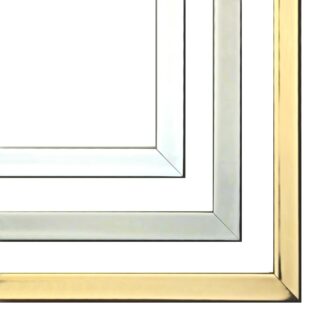 Rama lustrzana do obrazu, rama aluminium, rama metal, rama chrom
