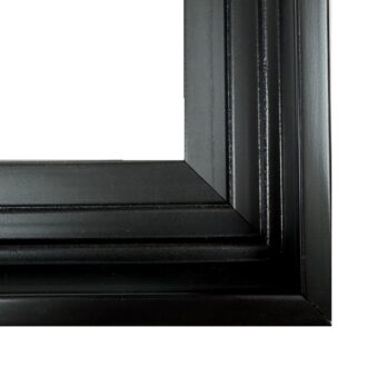 Rama do obrazu american box czarna, czarna rama pudełkowa, nowoczesna rama do obrazu, ramy pudełkowe,