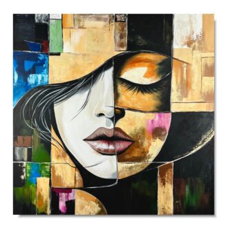 duży portret malowany, obrazy portrety, portret na zamówienie, portret 100x100