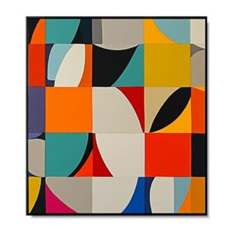 obraz na płótnie kolorowa abstrakcja, obrazy ręcznie malowane, obraz na płótnie, obraz do salonu, kolorowy obraz