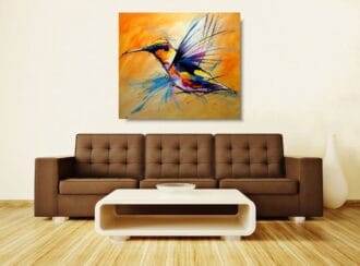 modne obrazy do salonu, obrazy zwierząt, obraz ptaki, obraz koliber, obrazy ze zwierzętami, zwierzęta obrazy, obrazy zwierząt na płótnie, zwierzęta, obraz nad kanapą