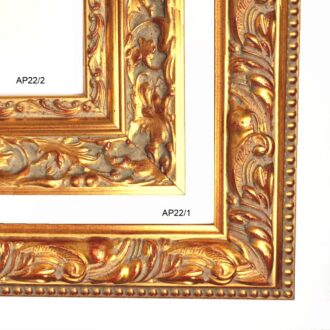 złota rustykalna rama do obrazu szeroka, rama 15cm, rama stare złoto, elegancka rama, klasyczna rama