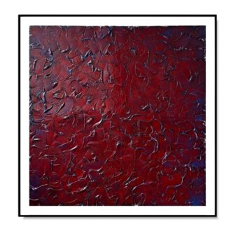 Nowoczesna abstrakcja 110 x 110cm - abstrakcyjny obraz w ramie AB13