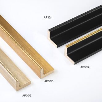 Drewniana rama american box złota srebrna czarna rodzaje