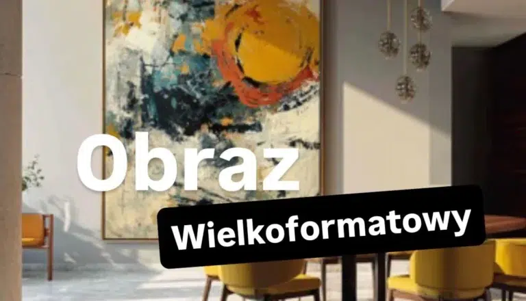 obrazy wielkoformatowe malowane ręcznie